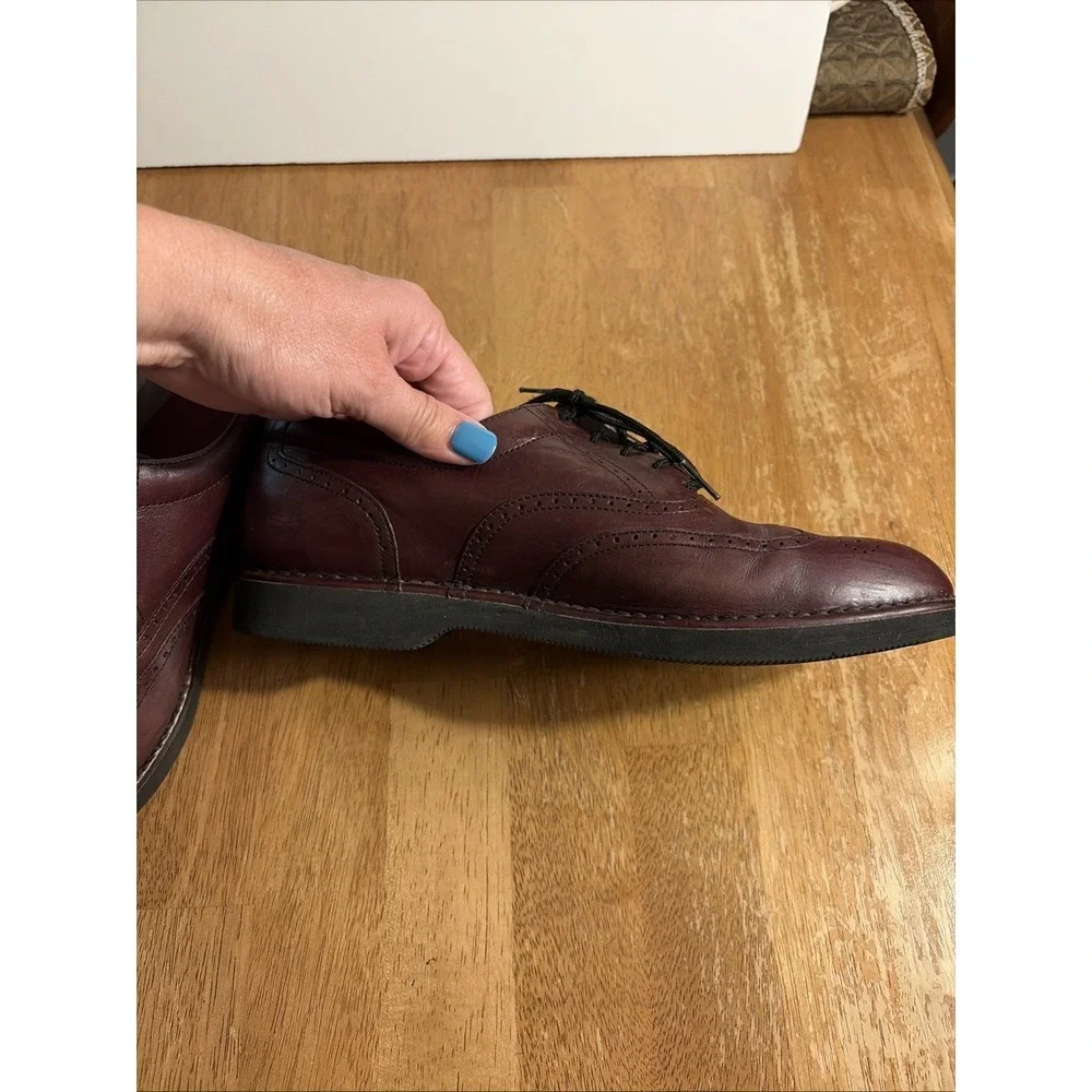 Rockport DresSport 3677 Soft Leather Light Weight Men's Dress Shoes Size US 8.5W